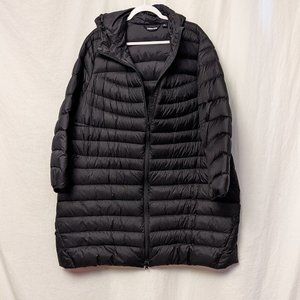 Lands' End Water Resistant Puffer Ultralight Packable Down Coat Hooded Women 3XL